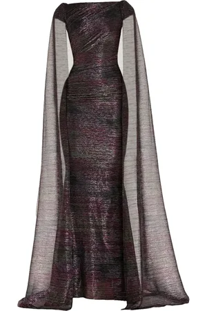 TALBOT RUNHOF Vestido de fiesta con capa