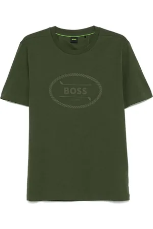 HUGO BOSS Camiseta de algodón con logo