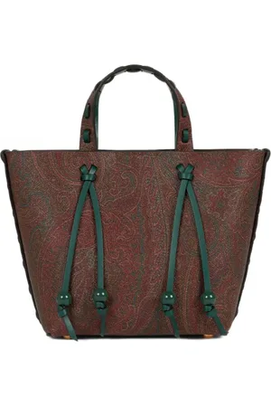 Etro Bolso shopper con estampado de cachemira