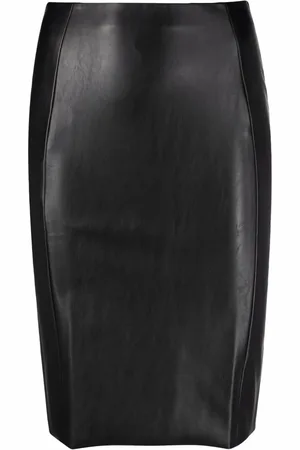 Wolford Falda Jenna de cuero artificial