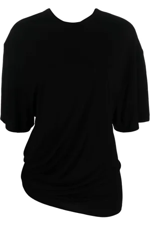 CHRISTOPHER ESBER Camiseta con detalle drapeado