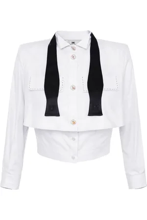 Elisabetta Franchi Camisa de algodón