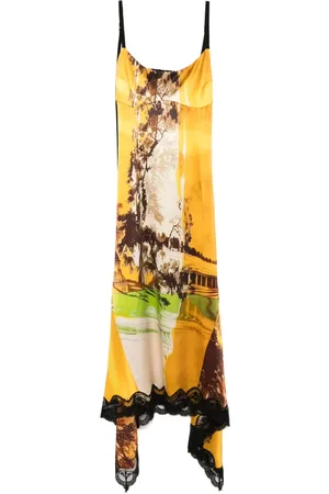 MONSE Slip dress estampado