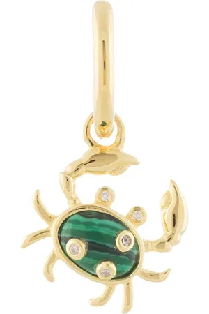 ESHVI Pendiente con charm de cangrejo