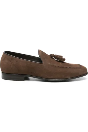Green george Mocasines con logo grabado