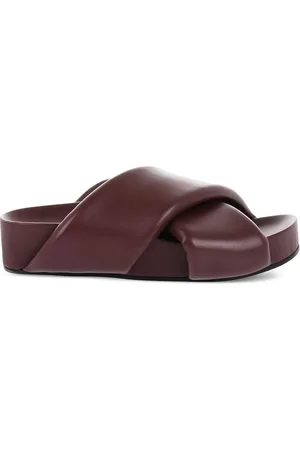 Jil Sander Sandalias con tiras cruzadas