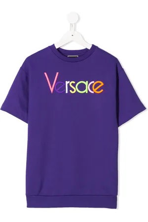 VERSACE Camiseta con parche del logo