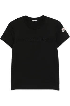 Moncler Camiseta con logo bordado