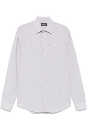 Emporio Armani Camisa a rayas
