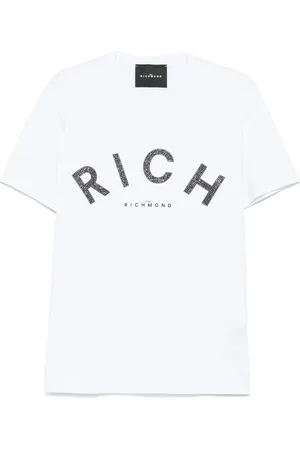 John Richmond Camiseta con aplique del logo