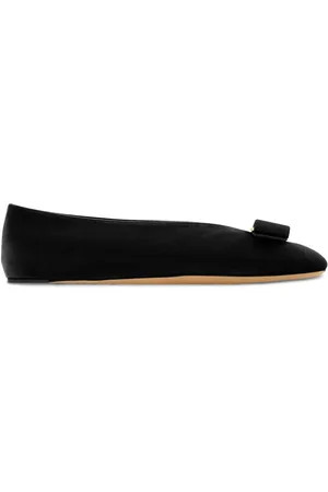 Salvatore Ferragamo Bailarinas Vara con detalle de lazo