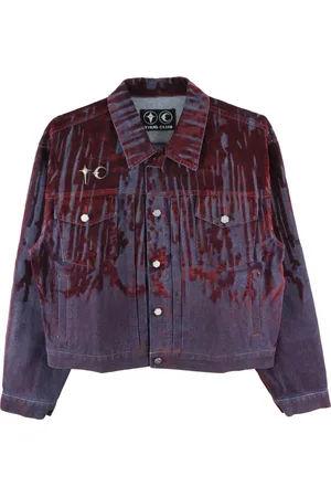 THUG CLUB Chaqueta vaquera a capas