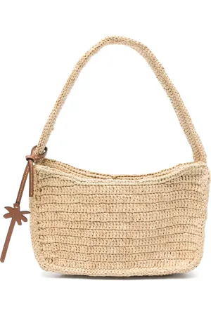 MANEBI Bolso de hombro con diseño entretejido