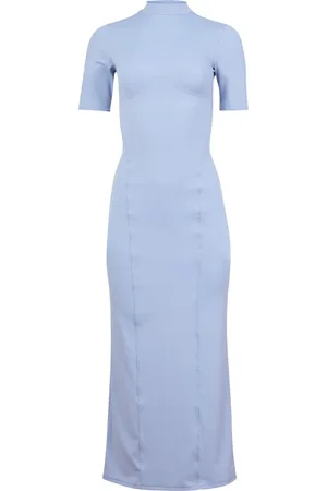 FLEUR DU MAL Vestido largo con cuello alzado