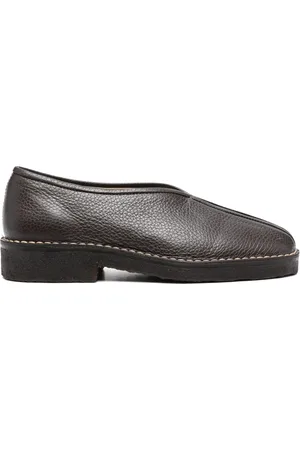 LEMAIRE Mocasines con costuras remarcada