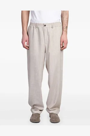 GRIFONI Pantalones de chándal con efecto de punto en mezcla