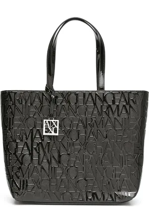 Armani Exchange Bolso shopper con logo estampado