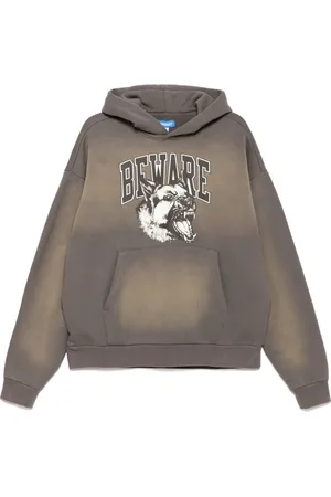 MARKET Sudadera Tonal Beware con capucha