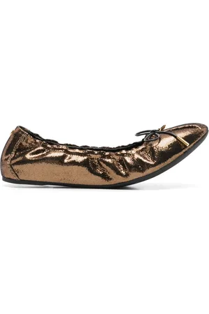 Salvatore Ferragamo Bailarinas Joelle con cinturón