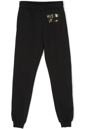 Moschino Pantalones de chándal con logo en relieve
