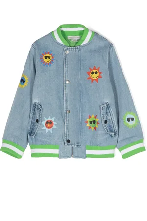 Stella McCartney Chaqueta bómber vaquera