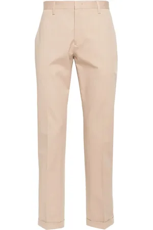 Paul Smith Pantalones rectos de talle medio