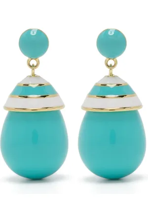 ESHVI Pendientes largos a rayas