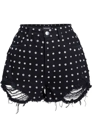 Retrofete Pantalones cortos Angel con cristales