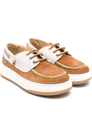 Msgm Zapatos náuticos de ante