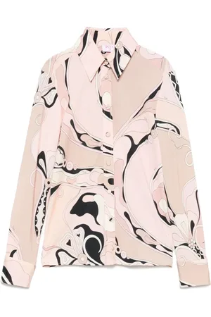 Puccini Camisa con estampado Orchidee