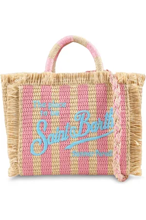 MC2 SAINT BARTH Bolso de hombro con logo bordado