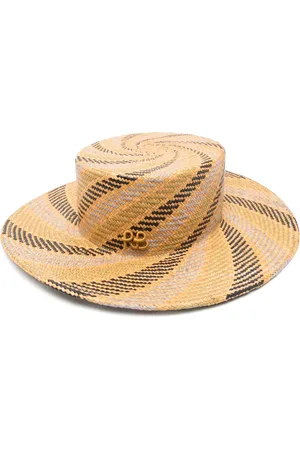 Ruslan Baginskiy Sombrero canotié a rayas diagonales