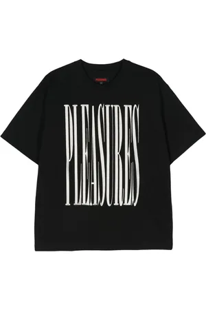 Pleasures Camiseta con logo bordado