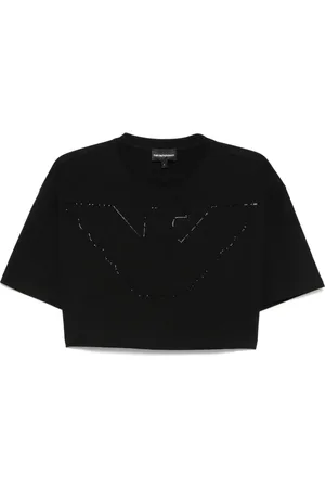 Emporio Armani Camiseta con aplique del logo