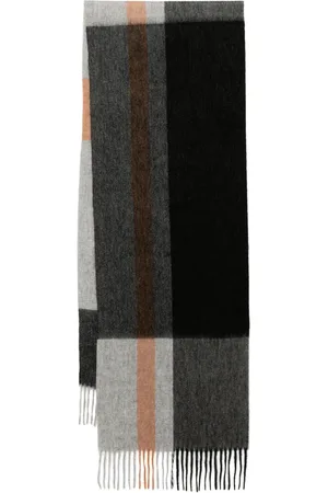 N.PEAL Pashmina a cuadros de cachemira