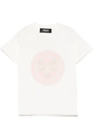 VERSACE Camiseta con logo estampado