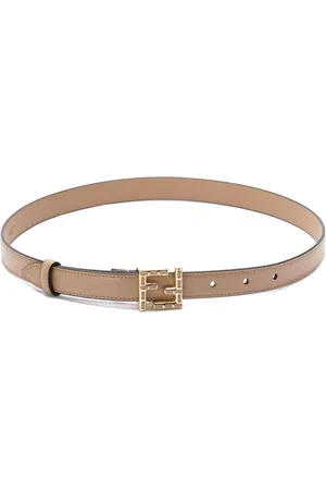 Fendi Cinturón con placa del logo