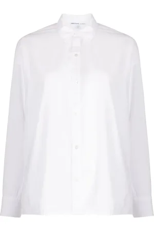 James Perse Camisa con cuello italiano