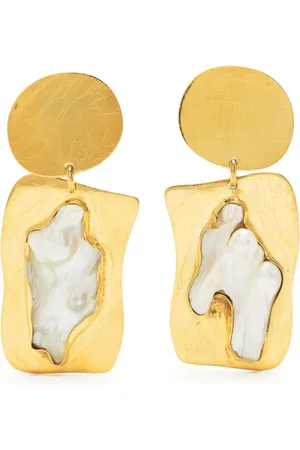Liya Pendientes Love con detalle de perla