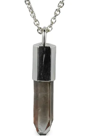 PARTS OF FOUR Collar One-of-a-Kind en plata de ley con cuarzo ahumado