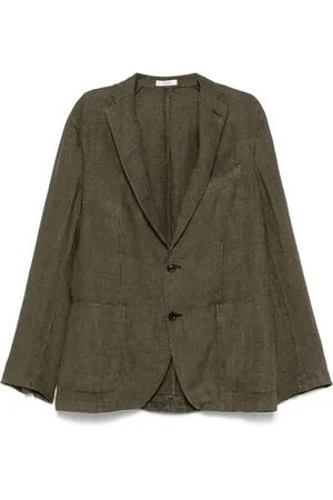 Boglioli Blazer con motivo pied de poule