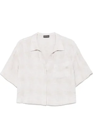 Emporio Armani Camisa entretejida