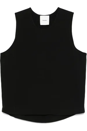 Nanushka Top de crepé