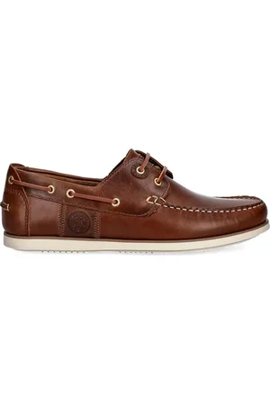 Barbour Zapatos náuticos con detalle de costuras