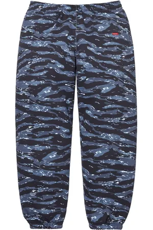 Supreme Pantalones de chándal con motivo militar