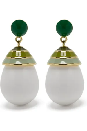 ESHVI Pendientes largos a rayas