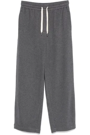Brunello Cucinelli Pantalones de chándal con cordones