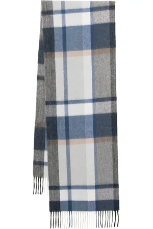 N.PEAL Pashmina a cuadros