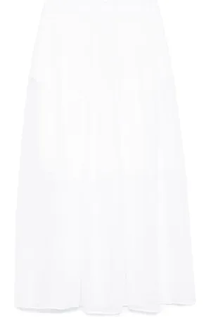 Iris von Arnim Falda midi de lino
