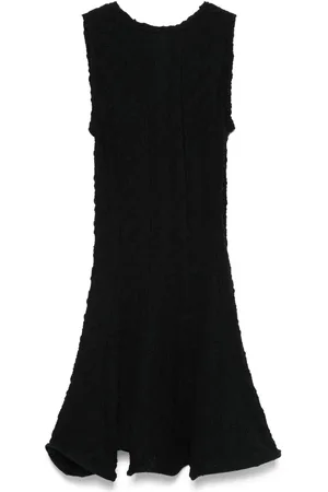 Msgm Vestido largo texturizado